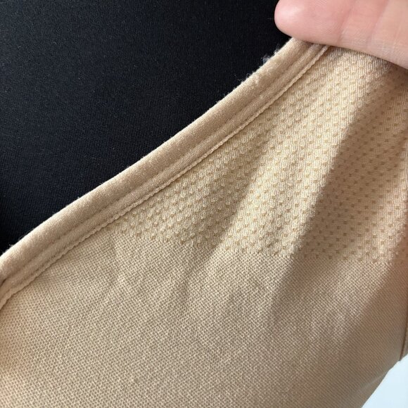Prairie Wear Hugger Prima Bra Medium Beige Post Surgical NO CUPS INSERTS! - Picture 8 of 15
